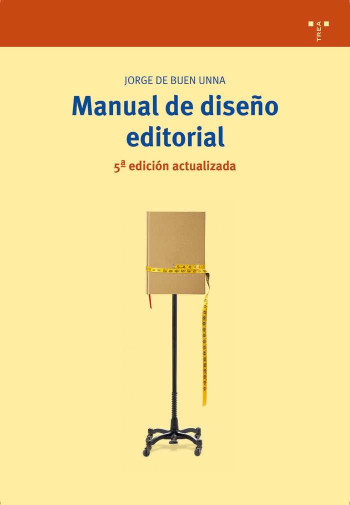Manual de diseño editorial (5ª edición actualizada), de De Buen Unna, Jorge | portada del libro