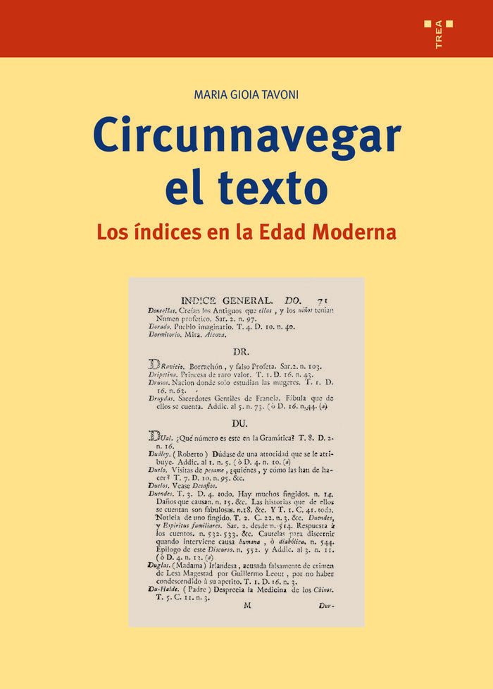 Circunnavegar el texto, de Tavoni, Maria Gioia | portada del libro
