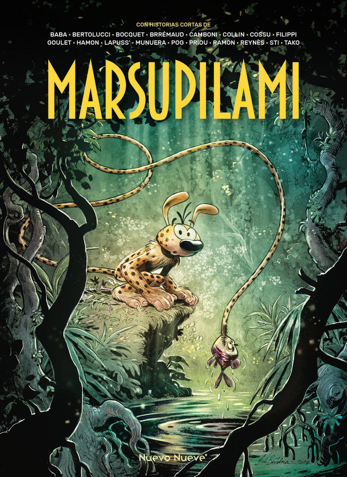 Marsupilami 1, de Varios autores, colectiva | portada del libro