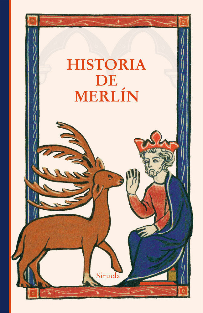 Historia de Merlín, de Anónimo del siglo XIV, | portada del libro