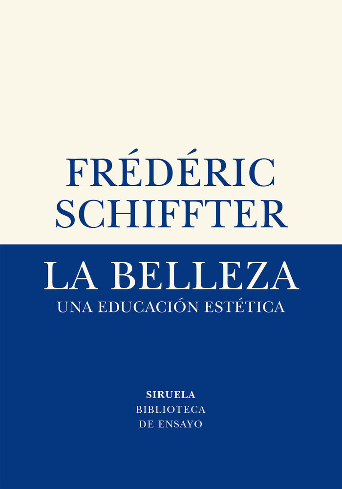 La belleza, de Schiffter | portada del libro