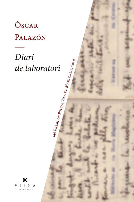 Diari de laboratori, de Palazón Ferré, Òscar | portada del libro