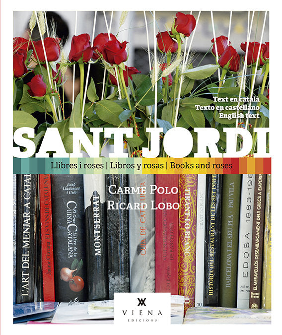 Sant Jordi, llibres i roses, de Polo Vives, Carme | portada del libro