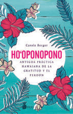 HO-OPONOPONO, de CAROLE BERGER | portada del libro