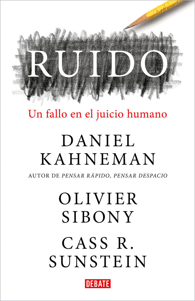 RUIDO, de KAHNEMAN, DANIEL | portada del libro