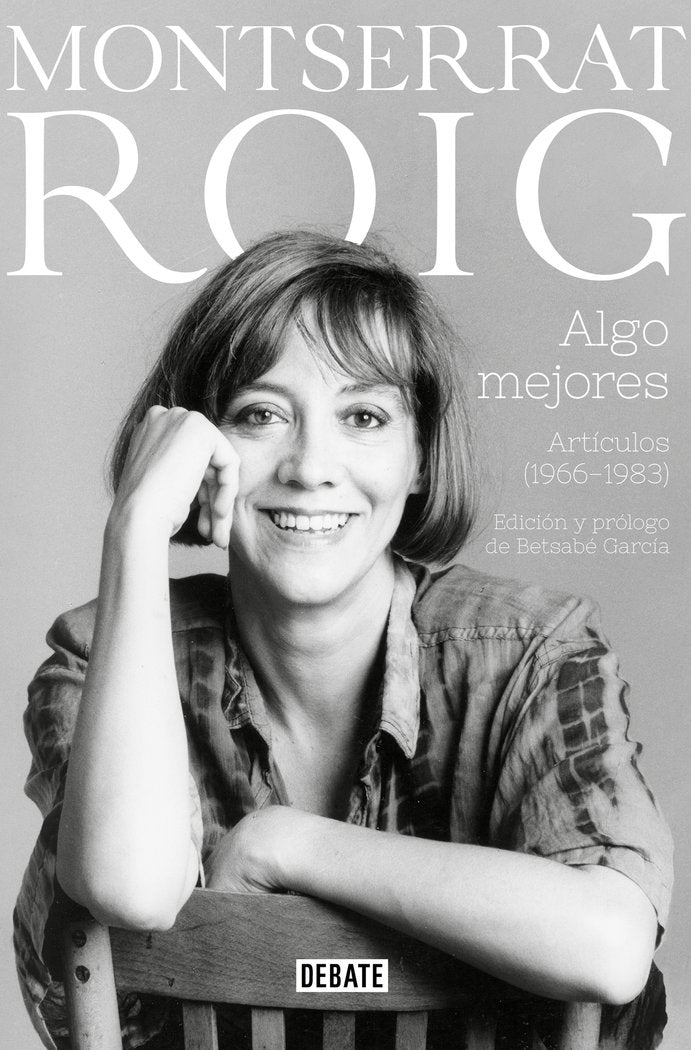 ALGO MEJORES, de ROIG, MONTSERRAT | portada del libro