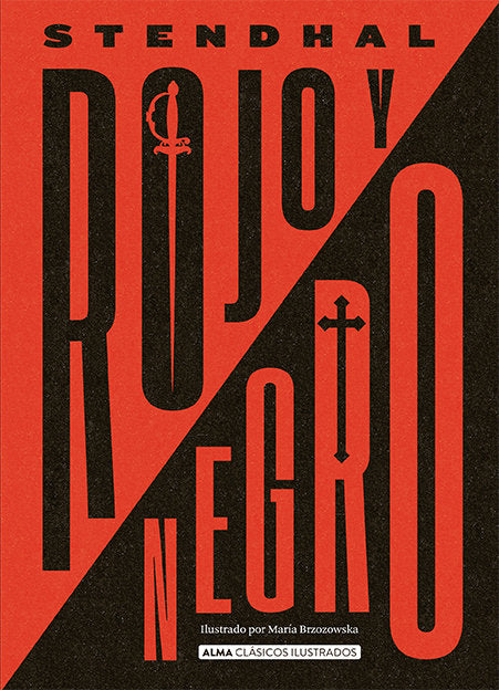 Rojo y negro, de Stendhal | portada del libro