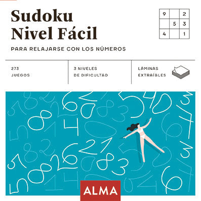SUDOKU NIVEL FACIL, de AA.VV. | portada del libro