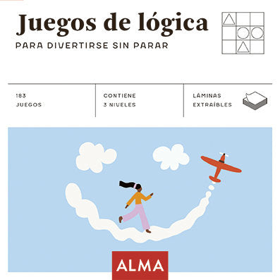 JUEGOS DE LOGICA PARA DIVERTIRSE SIN PARAR, de AA.VV. | portada del libro