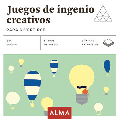 Juegos de ingenio creativos, de AA.VV. | portada del libro