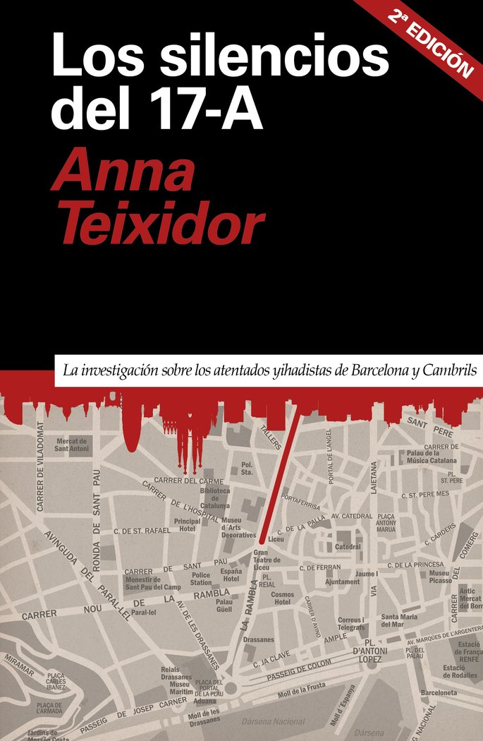 Los silencios del 17-A, de Teixidor, Anna | portada del libro