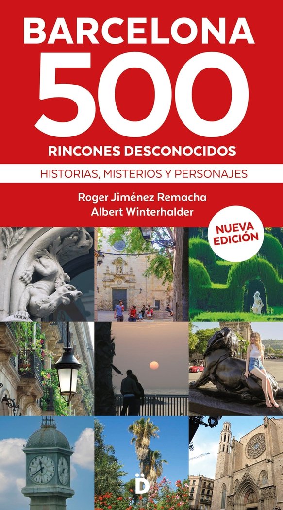 BARCELONA 500 RINCONES DESCONOCIDOS, de JIMENEZ REMACHA, ROGER | portada del libro