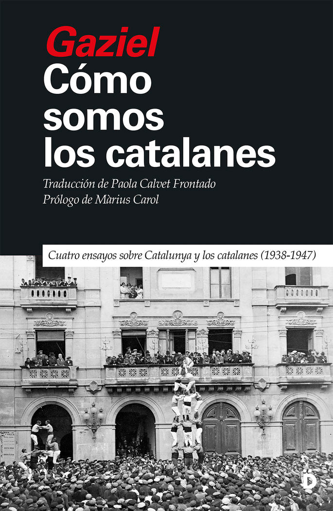 COMO SOMOS LOS CATALANES, de GAZIEL | portada del libro