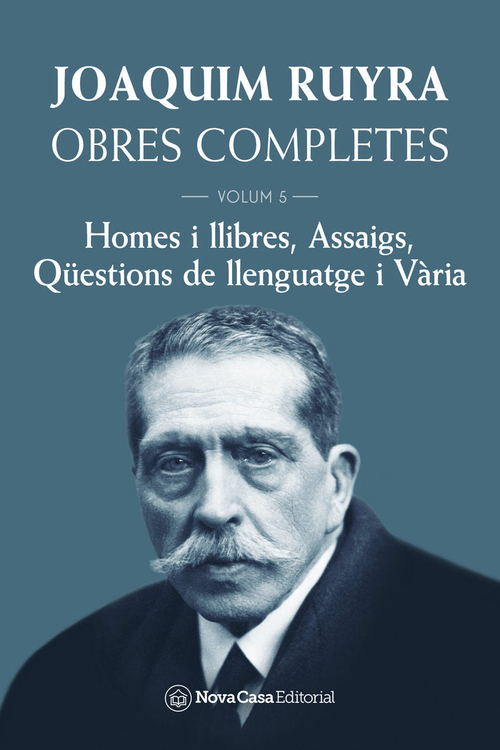 Ruyra Vol. 5 Homes i llibres, Assaigs [...], de Ruyra | portada del libro