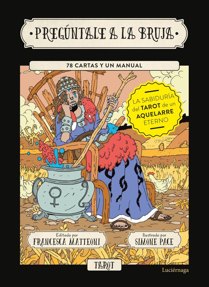 PREGUNTA A LA BRUJA, de FRANCESCA MATTEONI | portada del libro