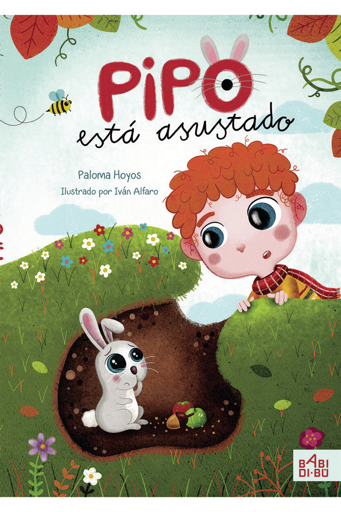 Pipo está asustado, de Hoyos, Paloma | portada del libro