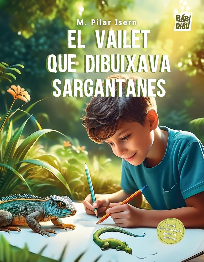 El vailet que dibuixava sargantanes, de ISERN,M PILAR | portada del libro