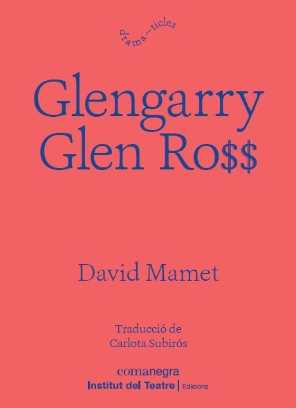 Glengarry Glen Ross, de Mamet, David | portada del libro