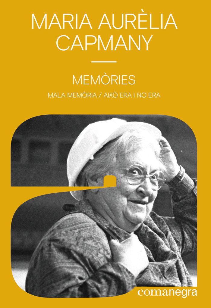 Memòries, de Capmany, Maria Aurèlia | portada del libro