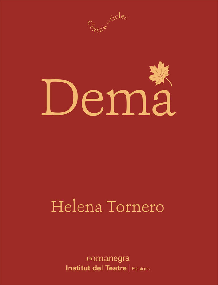 DEMA, de TORNERO, HELENA | portada del libro
