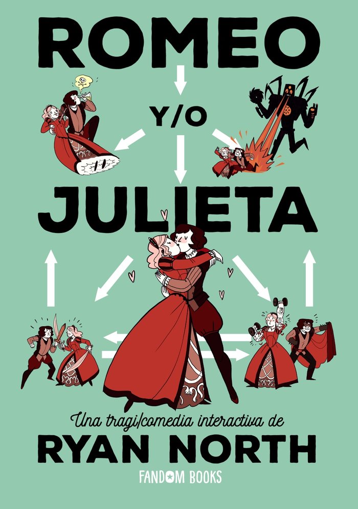 Romeo y/o Julieta, de NORTH, RYAN | portada del libro