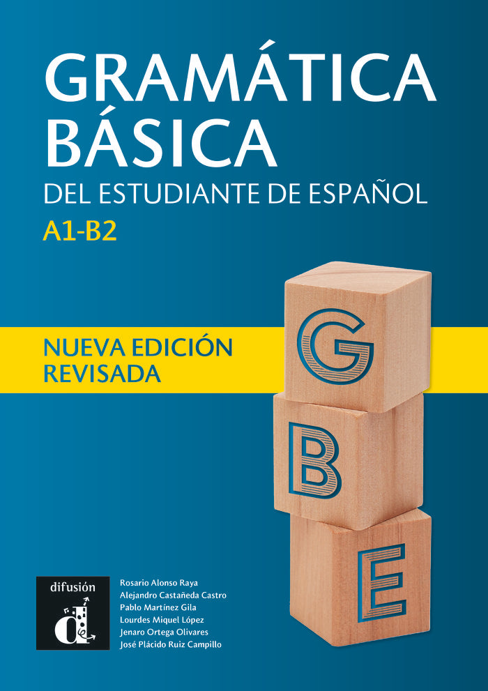 GRAMATICA BASICA DEL ESTUDIANTE DE ESPAÑOL NUEVA EDICION | portada del libro