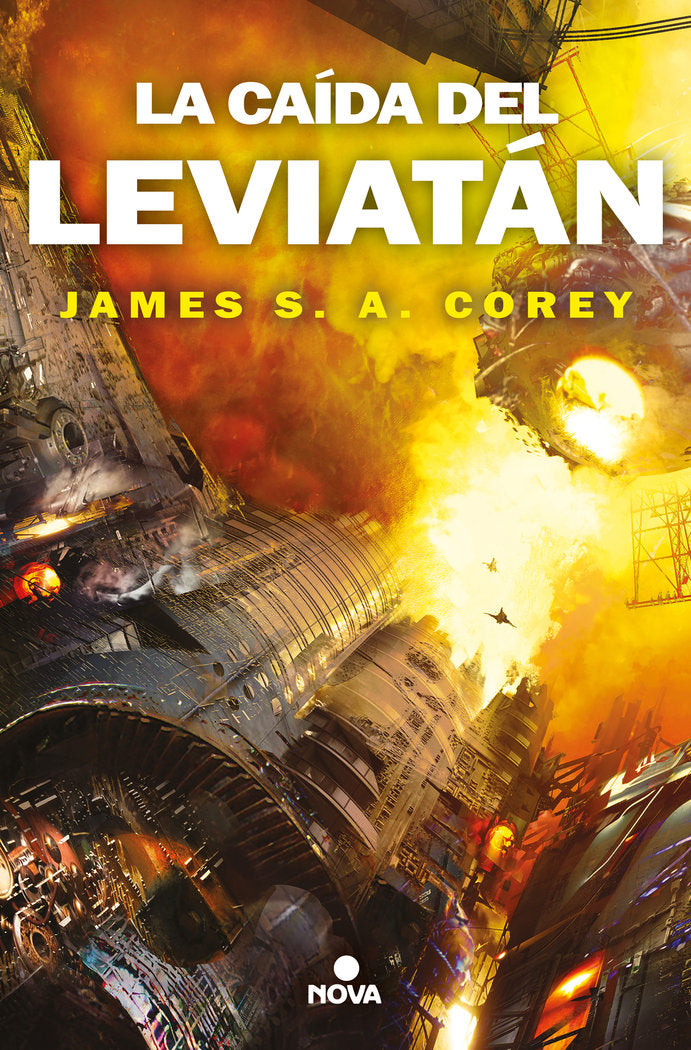 CAIDA DE LEVIATAN, LA. EXPANSE 9, de JAMES S A COREY | portada del libro