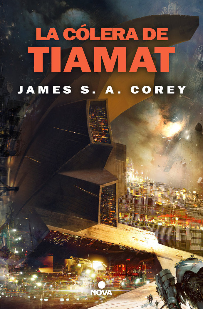 LA COLERA DE TIAMAT THE EXPANSE 8, de JAMES S A COREY | portada del libro