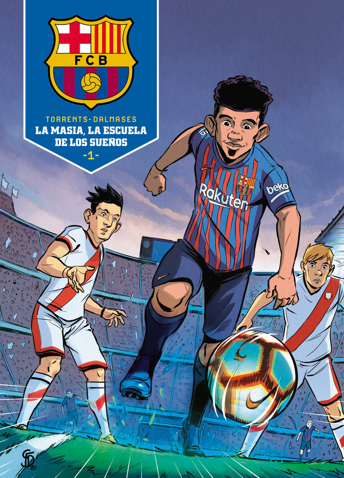 La Masia, la escuela de los sueños, de Torrents | portada del libro