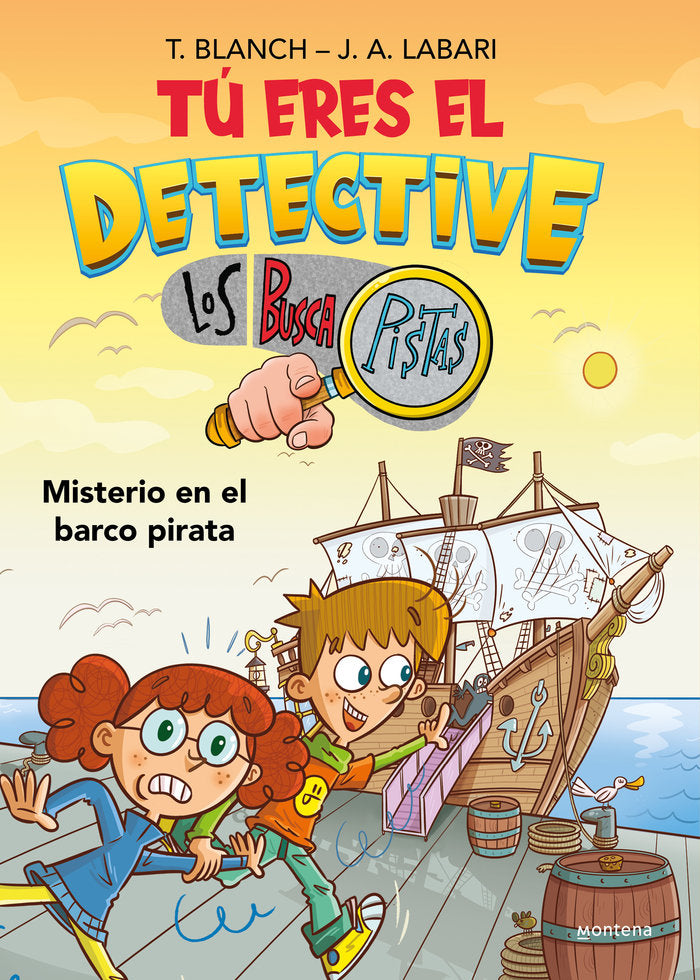TU ERES EL DETECTIVE CON LOS BUSCAPISTAS 2. MISTERIO EN EL BARCO PIRATA, de BLANCH, TERESA | portada del libro