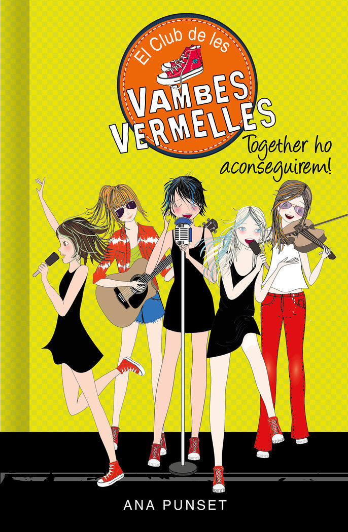 Together ho aconseguirem! (Sèrie El Club de les Vambes Vermelles 18), de Punset, Ana | portada del libro