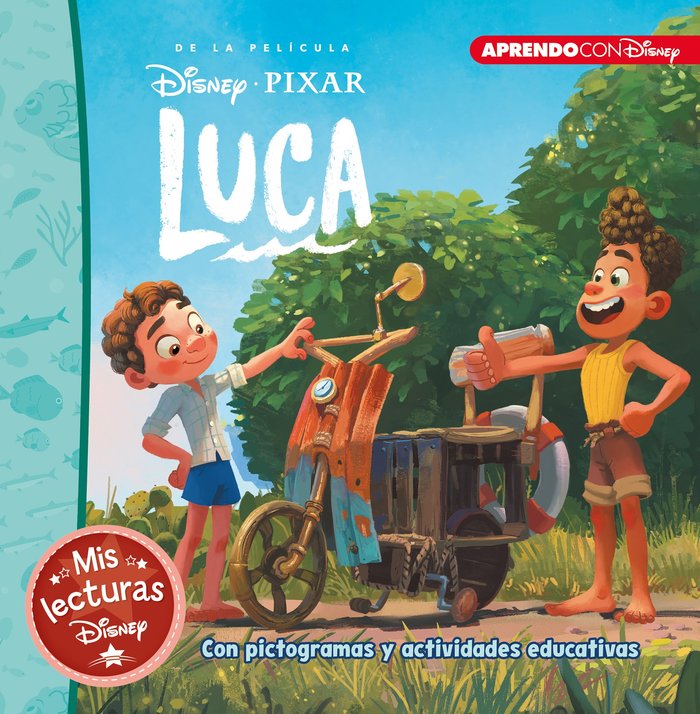 LUCA, de DISNEY | portada del libro