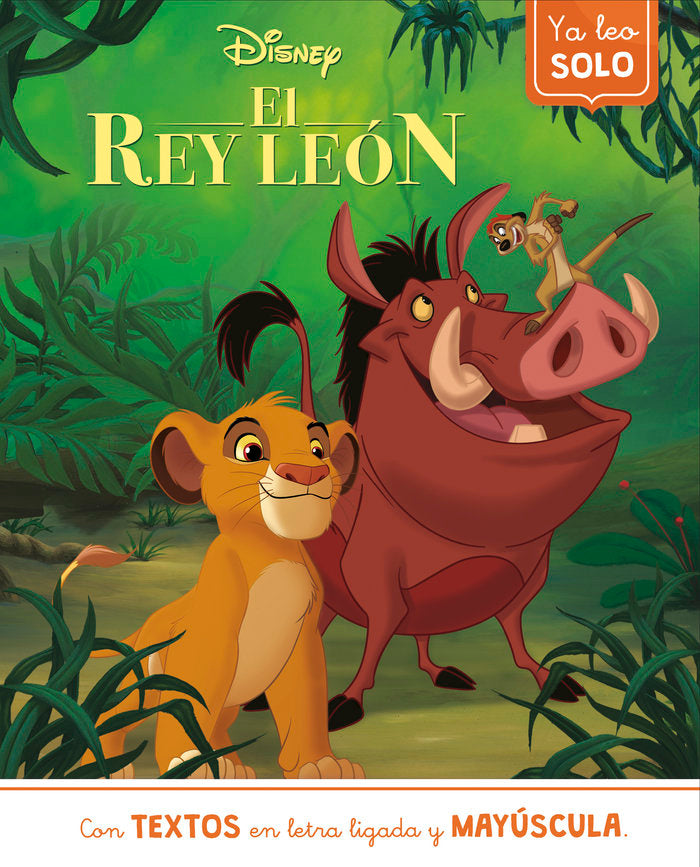 YA LEO SOLO... EL REY LEON, de DISNEY | portada del libro