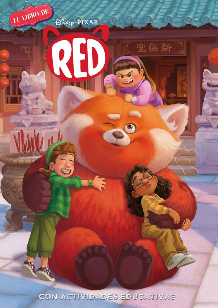 EL LIBRO DE LA PELICULA TURNING RED, de DISNEY | portada del libro