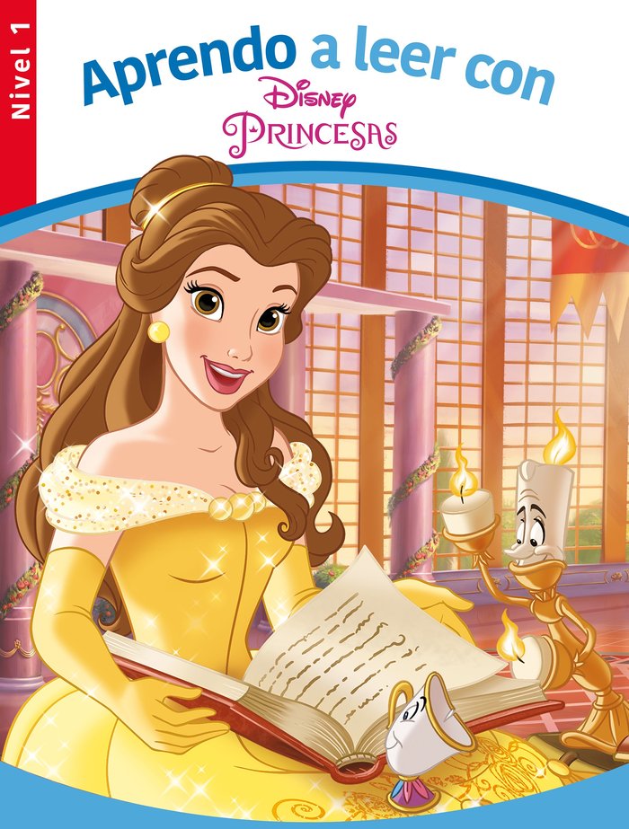 APRENDO A LEER CON LAS PRINCESAS DISNEY - NIVEL 1, de DISNEY | portada del libro