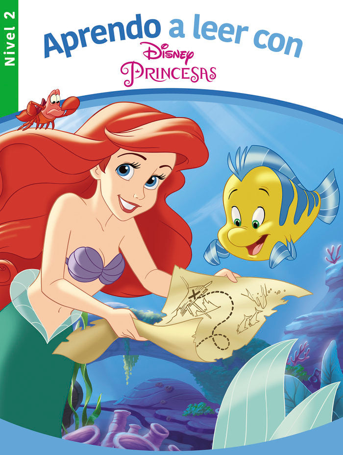 APRENDO A LEER CON LAS PRINCESAS DISNEY - NIVEL 2, de DISNEY | portada del libro