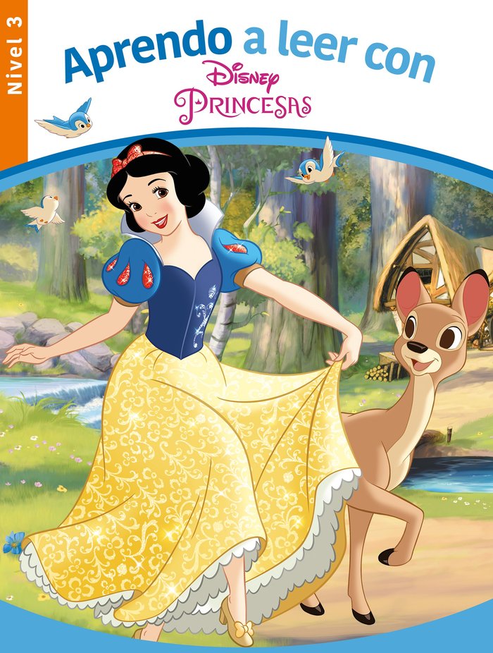 APRENDO A LEER CON LAS PRINCESAS DISNEY - NIVEL 3, de DISNEY | portada del libro