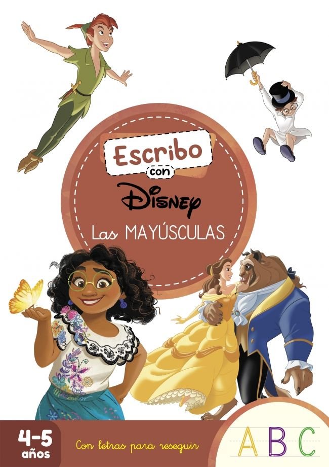 ESCRIBO CON DISNEY LAS MAYUSCULAS, de DISNEY | portada del libro