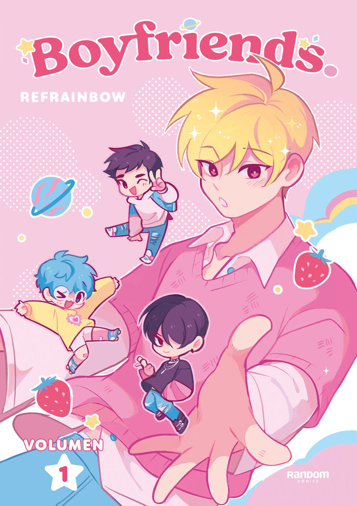 BOYFRIENDS, de REFRAINBOW | portada del libro