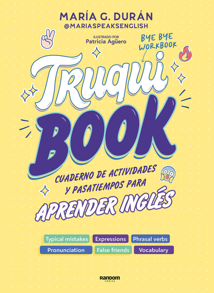 TRUQUIBOOK, de MARIA G DURAN (@MARIASPEAKSENGLISH) | portada del libro