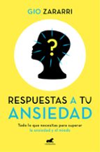 Respuestas a tu ansiedad, de Gio Zararri | portada del libro