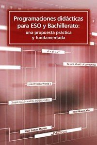 PROGRAMACIONES DIDACTICAS PARA ESO Y BACHILLERATO | portada del libro