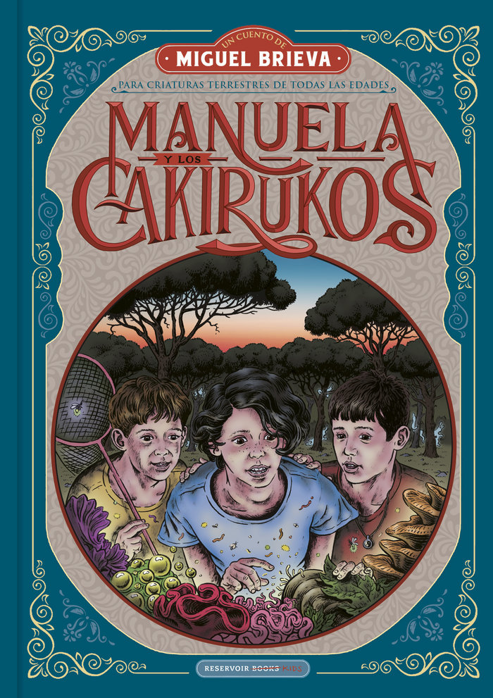 MANUELA Y LOS CAKIRUKOS, de BRIEVA, MIGUEL | portada del libro