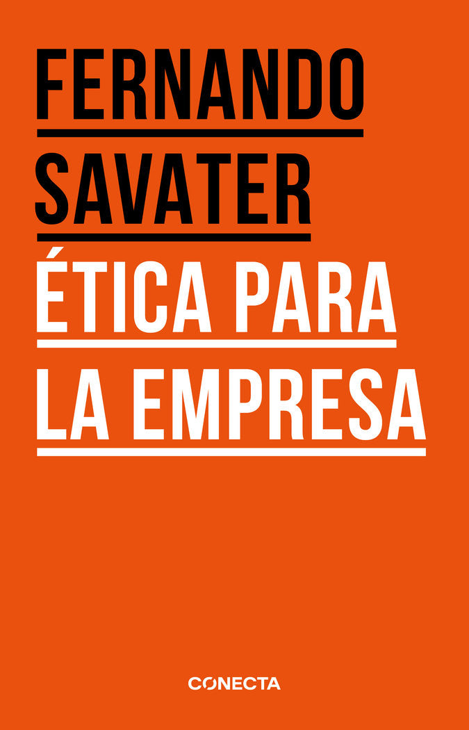 ETICA PARA LA EMPRESA, de SAVATER, FERNANDO | portada del libro
