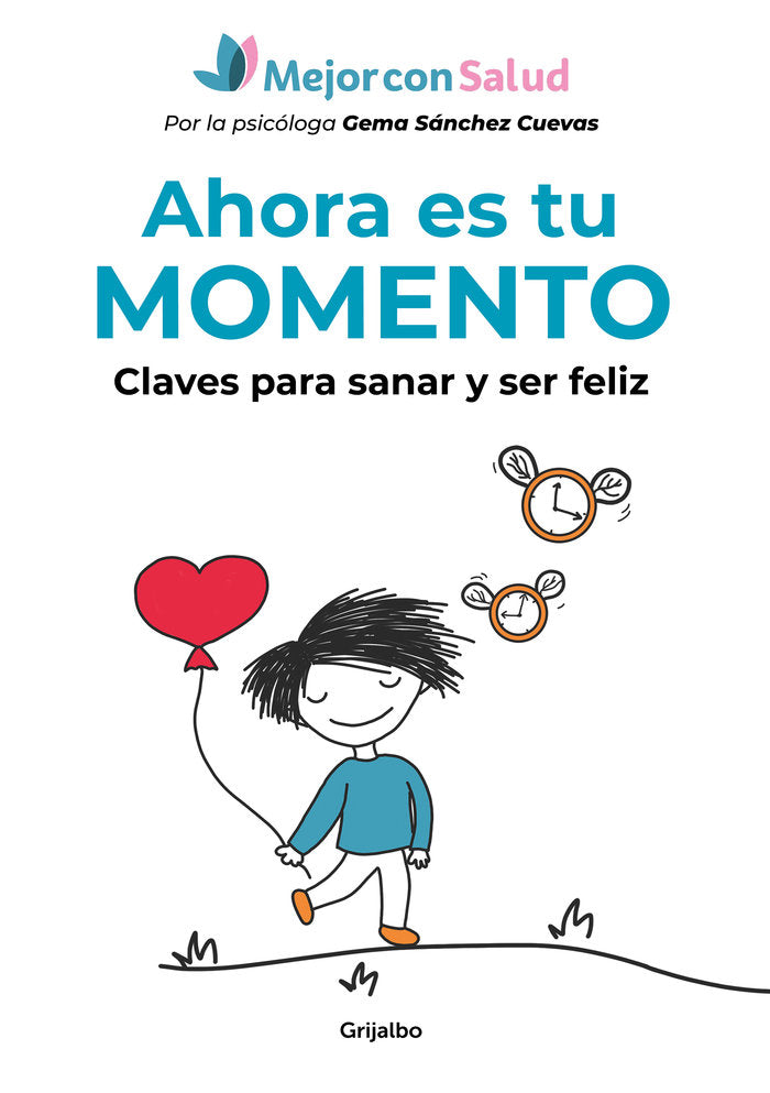 AHORA ES TU MOMENTO, de MEJOR CON SALUD | portada del libro