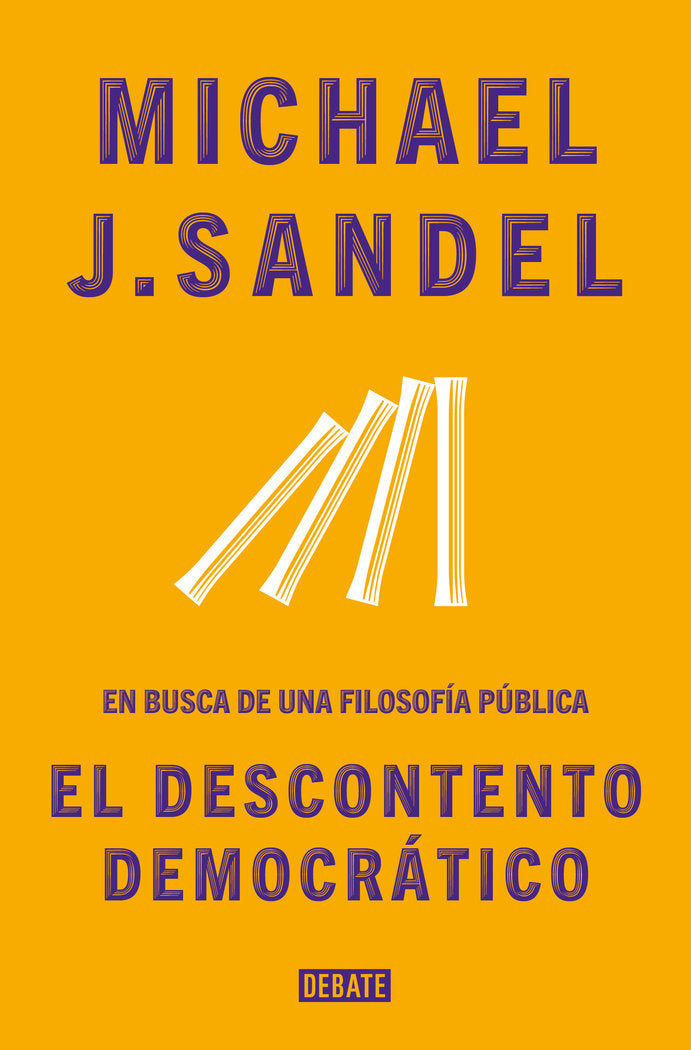 EL DESCONTENTO DEMOCRATICO, de SANDEL, MICHAEL J. | portada del libro