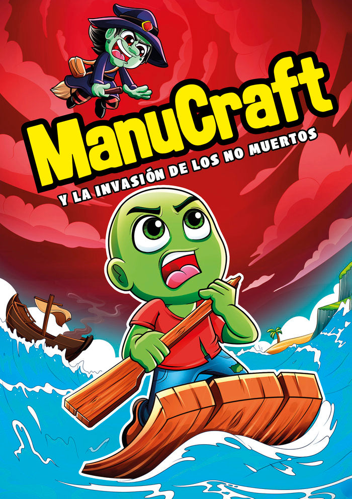 Manucraft y la invasión de los no-muertos, de Manucraft | portada del libro