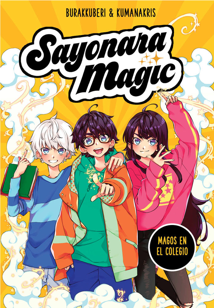Sayonara Magic 1. Magos en el colegio (Sayonara Magic 1), de Burakkuberi, | portada del libro