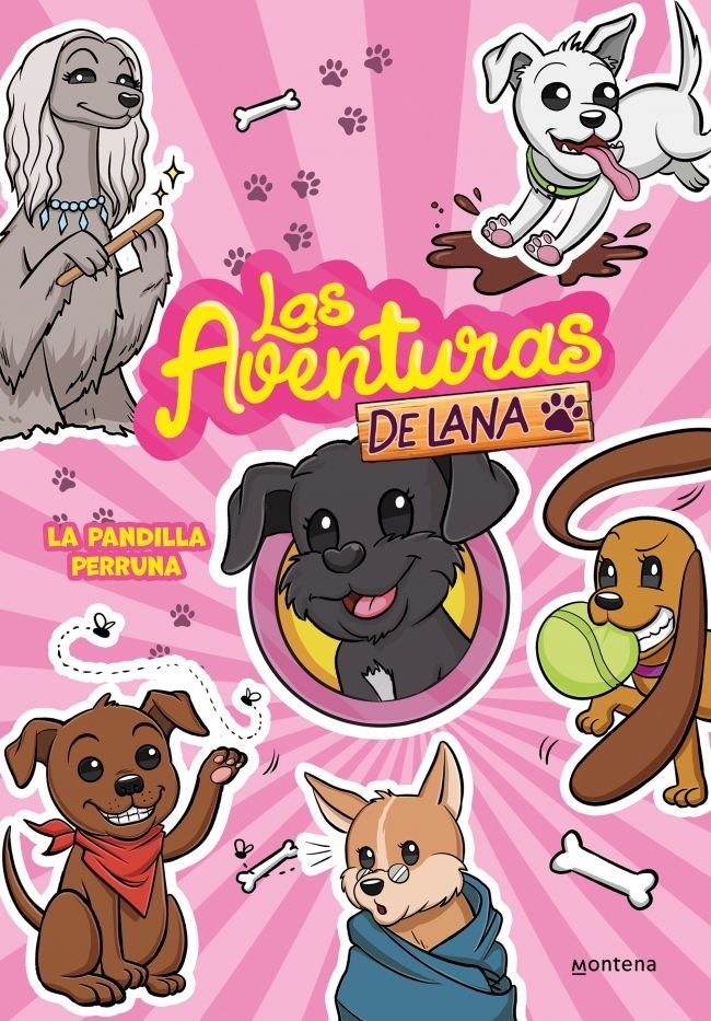 La pandilla perruna, de Las aventuras de Lana | portada del libro