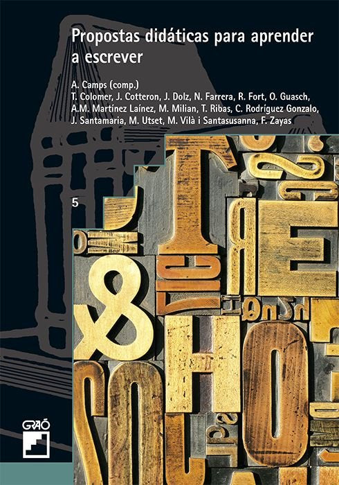 Propostas Didáticas para aprender a escrever, de Dolz Mestre, Joaquim | portada del libro
